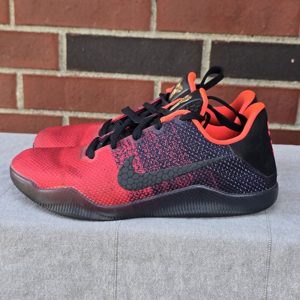 Nike Kobe 11 Achilles Heel (GS) 822945-670 Size 7y Youth Sneakers